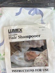 Lumex Inflatable Hair Shampooer Basin Flower Print 22″ Round