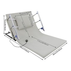 Electric Lifting Backrest Power Lift Bed Elevating Backrest 150kg/330.69lbs