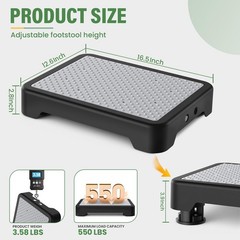 One Step Stool Platform Assistive Devices for Elderly Cars, Bed,Stair Bathroom