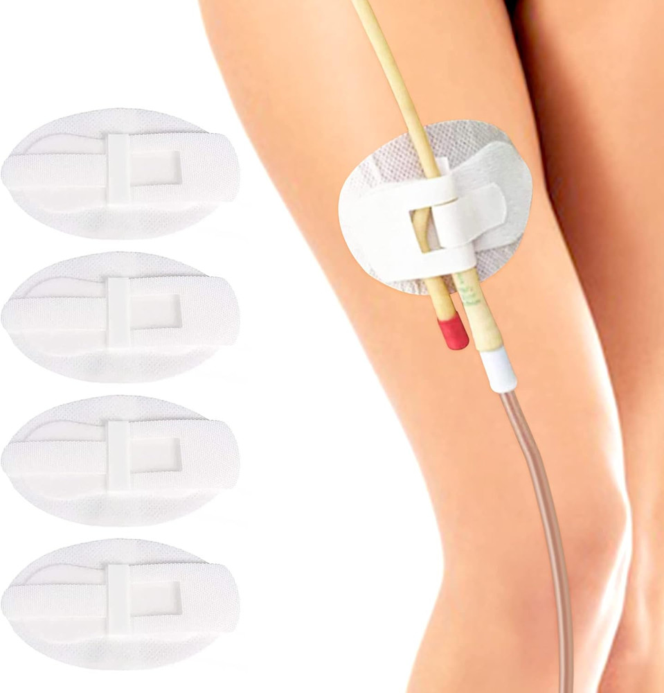 Foley Catheter Stabilization Device, Urinary Leg Bag Holder, Pack of 4