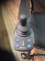 Quickie Q50 R Carbon Electric Wheelchair, 3 Speeds, Collapsable, Adjustable