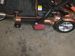 TranSport Manual Folding Electric Mobility Scooter „For Parts Repair“ NO KEY