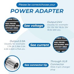 24V 2A Electronic Charger for Go-Go Elite Traveller, Pride Mobility, Jazzy