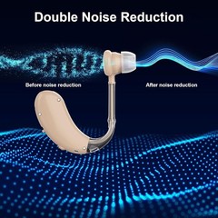 Hearing Aids For Seniors,Invisible Rechargeable Amplifier With Noise Cancelling