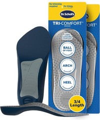 Tri-Comfort Insoles for Heel, Arch and Ball of Foot | Targeted Cushioning | A…