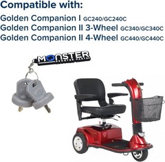 Key for Mobility Scooters – Golden Companion I & II