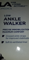 FLA ORTHOPEDICS Ankle Walker Low Height XL Right Or Left New In Box cast straps