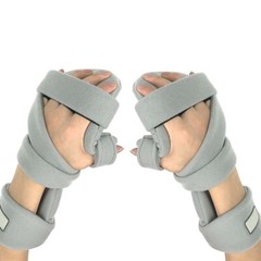 2Pc Adjustable Resting Hand Splint Stroke Hand Splint for Sprain Finger Training