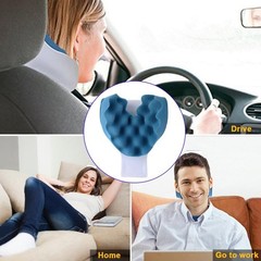 Relaxer Pain Cervical Spine Alignment Neck Pillow Massaging For Deep Relaxation