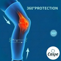 Knee Support Compression Full Leg Sleeve Brace Sport Joint Pain Relief Arthritis