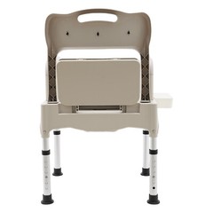 Heavy Duty Height Adjustable Bath Seat Commode Toilet Chair 250kg Adult Senior