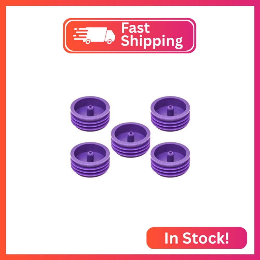 Vesco Medical Enfit Medicine Bottle Adapters (5, Size 2: 14mm-16.5mm)