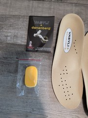 Vasyli + Dananberg 1st Ray Moldable Full Length Orthotic Shoe Insoles XS