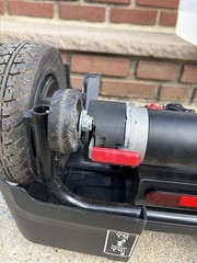 Motor, Brake, Motor Cover, tires, Wheels From Drive Scout 4 Mobility Scooter