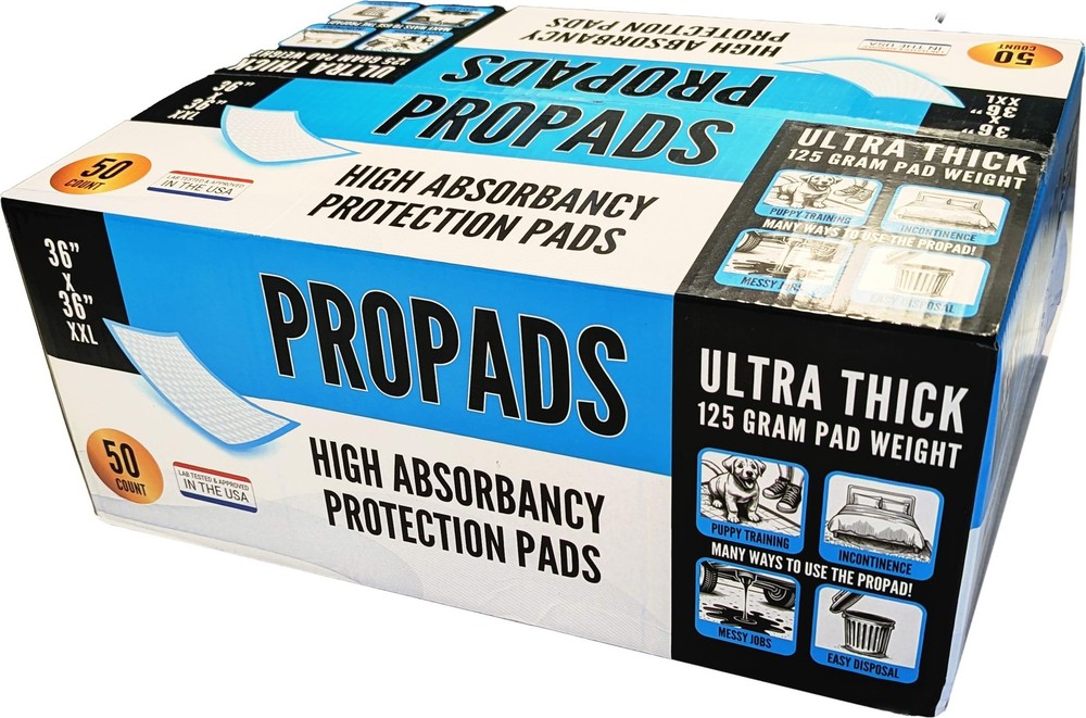 Disposable Bed Pads 36×36 Inch, 50 Pack Extra Large Underpads, Ultra Absorben…
