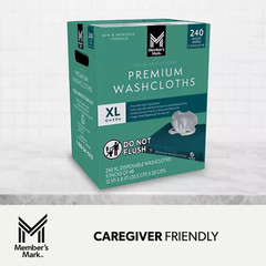 Member’s Mark Adult Washcloths (2 boxes, 480 ct.) FREE Shipping