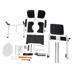 330LB Hydraulic Patient Lift Transfer Chair Mobility Elderly Aid Wheelchair Lift