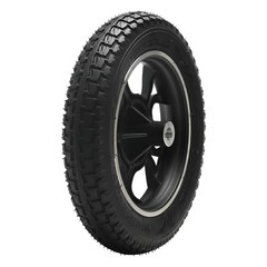 12 Inch Rear Wheel Wheelchair Wheel Assembly 12 1/2 x 2 1/4 Tire 17mm Bore