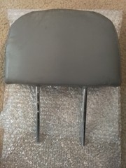 Electric Wheelchair Seat GRAY Head Rest 4-1/4″ inches between rods READ