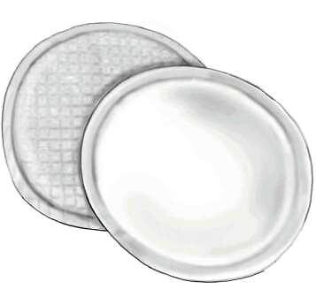 Curity Nursing Pad, 5“, Polymer, Disposable, Box of 12 VALUE 6 Pack (72 Total)