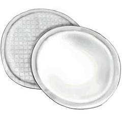 Curity Nursing Pad, 5“, Polymer, Disposable, Box of 12 VALUE 6 Pack (72 Total)