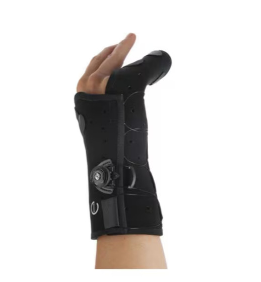 DJO EXOS BOXERS FRACTURE BRACE BLACK LEFT LARGE 325-61-1111 NEW