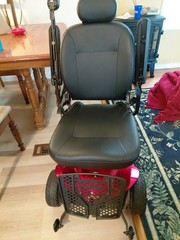 Carbon Fiber Electric Wheelchair, Two-Battery, All-Terrain, Airline Approved