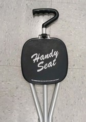 Classic Golf Seat Adjustable Folding Cane Seat Aluminum Alloy Crutch Chair