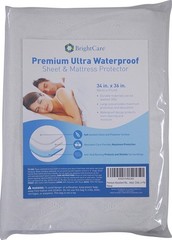Soft Absorbent Waterproof Bed Pad 34 x36 Inch – Washable 300x for Reusable Un…