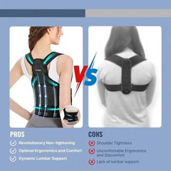 Back Brace Posture Corrector Women Men Shoulder Straightener Adjustable Support