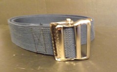 Dark Blue Gait Belt with Metal Buckle by Posey (080619)