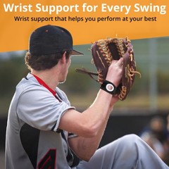 BULLSEYE TFCC Tear Wrist Brace – Adjustable Band with L/XL, Black