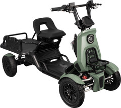 1000W Heavy Duty 4-Wheel Electric Mobility Scooter w/Cargo Platform 15MPH 600LBS