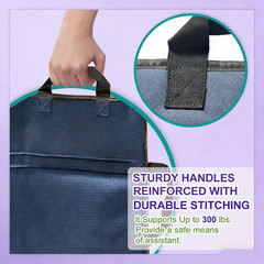 Positioning Bed Pad with Handle Patient Transfer Sheet For Lifting Turning Heavy