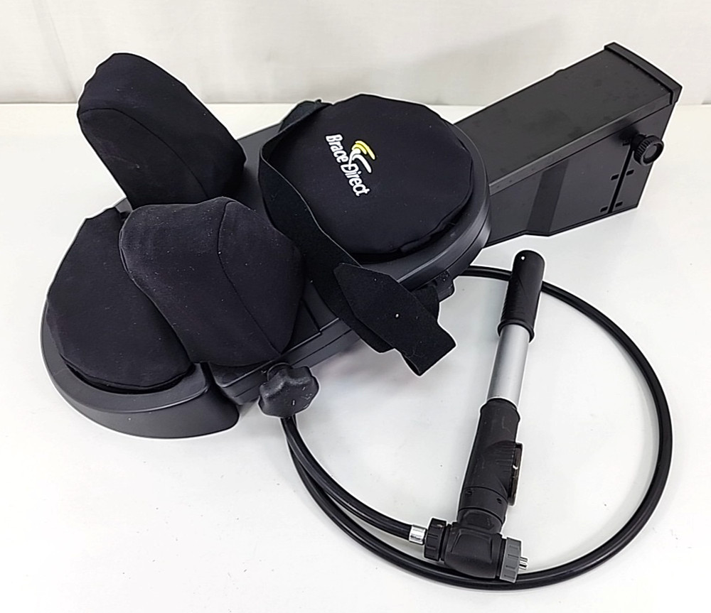 Brace Direct Cervical Neck Traction Unit – Black, Home Use Portable Posture Pump