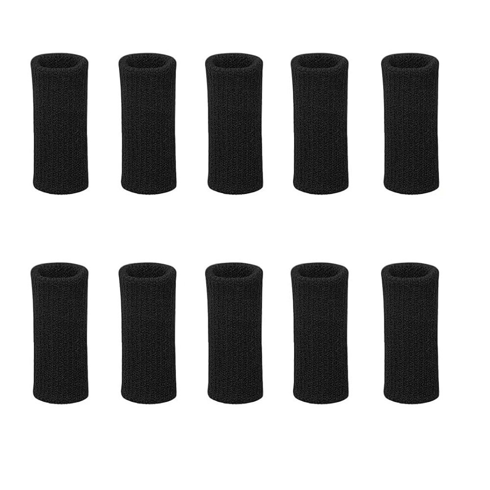 20×Finger Sleeves Splint Brace Compression Finger Support Pain Arthritis Trigger