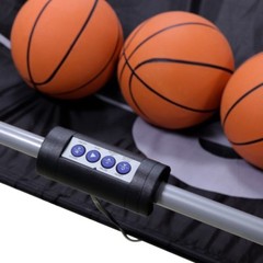 Indoor Basketball Arcade Game Double Electronic Hoops shot 2 Player W/ 4 Balls