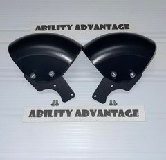 NEW: Permobil 16” 3G ARMPAD INSERT black leatherette, armrest arm pad.