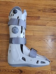 Aircast AirSelect Elite Extra Large Gray Walker Brace & Walking Boot NEW XL