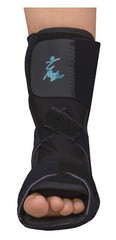 Med Spec Phantom Dorsal Night Splint, Black
