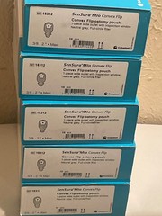Coloplast Lot 5 boxes of ref 18312 ostomy pouches