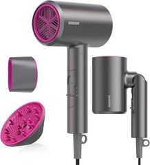 Babonir Blow Dryer Fast-Drying Foldable Ionic Turbo Hair Dryer Nozzle