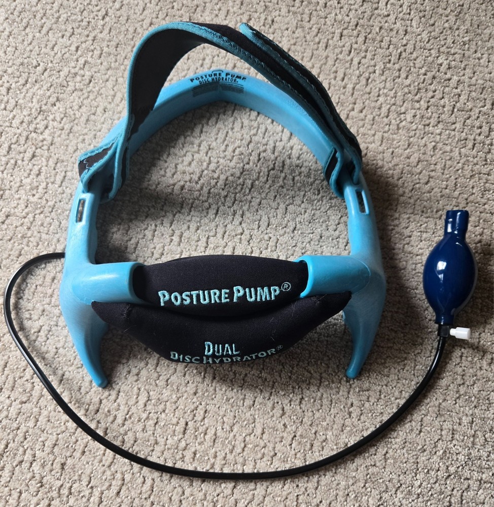 Posture Pump 1400-D Dual Disc Hydrator – Blue/Black