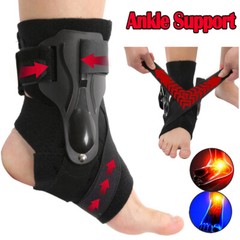Ankle Brace Compression Foot Support Sprained Tendon Plantar Fasciitis Pain Belt