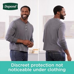 Depend Fresh Protection Incontinence Underwear for Men, Maximum Absorbency