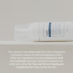 DearKlairs Rich Moist Foaming Cleanser 3.4oz 100ml K-Beauty Skincare