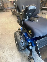 MONSTER OFF ROAD WHEELS …FITS ALL PERMOBIL & QUANTUM (2 wheels complete)