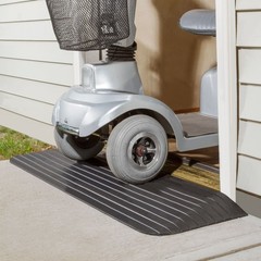 3/4″ Maximum Rise – Silver Spring Rubber Solid Threshold Ramp