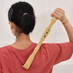 3pcs Bamboo Back Scratcher – Long Handle Wooden Itch Reliever for Adults & Elder