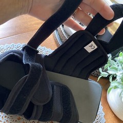 New FULLY Adjustable Post Op Open Toe Square Box Shoe Size 7-11